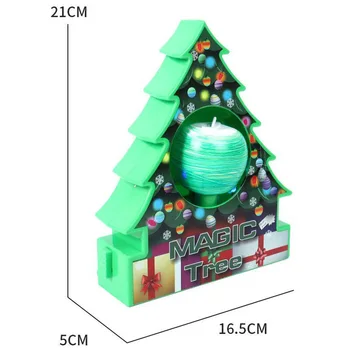 Комплект за декорация на Коледната елха за децата Празнична играчка DIY Производител на бижута Навидад Дърво Аксесоари за декорация на дома