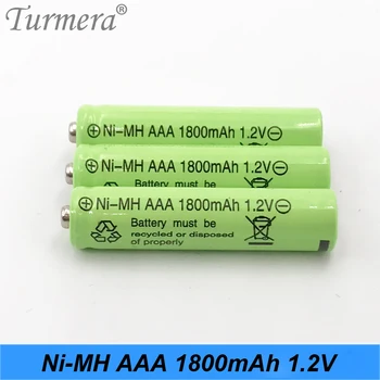 акумулаторна батерия aaa nimh батерия 1800 ма 1,2 На Акумулаторна батерия Ni-MH Батерия Power Bank Акумулаторен Блок за Turmera