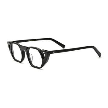 2021 Нови Ацетатные Очила в рамки За мъже Странна Рецепта Оптични Очила за късогледство в рамки За жени Корея Луксозната Марка, Малки очила