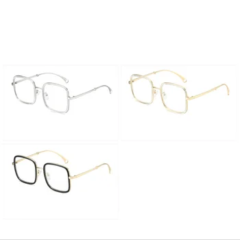 -1.0 -1.5 -2.0 -2.5 -3.0 до -6.0 Женски Мъжка Мода Квадратни Очила за късогледство Са за Очила За студенти Метални, Прозрачни Очила