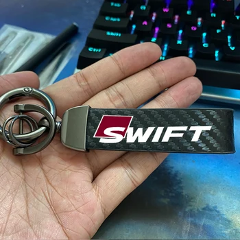 За Suzuki SWIFT Ключодържател Покриване на Автомобилни Аксесоари Структурата на Въглеродни Влакна, Ключодържатели Ключодържател Ключодържател Авто Ключодържател Чанта за ключове