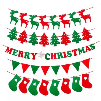 Коледен Банер С Коледа Интериор за дома 2021 Ноел Навидад Подарък-Коледни Украси Коледно Дърво, Подарък за Нова Година 2022