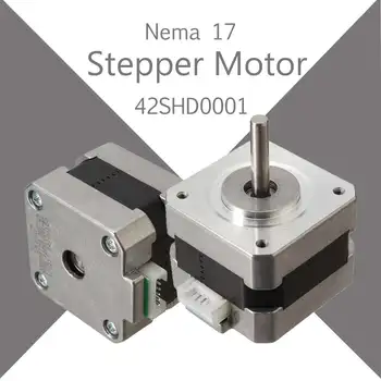 42 mm 12 В Nema 17 Двухфазный Стъпков Двигател За 3D-Принтер