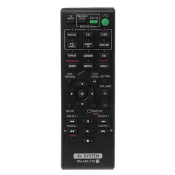 Дистанционното управление Сменете Аудио-Видеоприемник RM-ADU138 за Система за домашно кино AV Sony DAV-TZ140 HBD-TZ130 Подмяна на HBD-TZ140