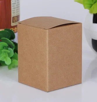 Подарък картонена кутия крафт-хартия за опаковане , крафт, опаковки, кутии,САМО бели сватбени кутии шоколадови бонбони, кутии за сапун ръчно изработени