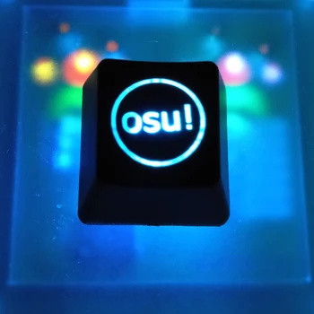 2 бр./опаковане. Шапки OSU с подсветка за ключове MX Клавиатура с подсветка Механична клавиатура Капачка