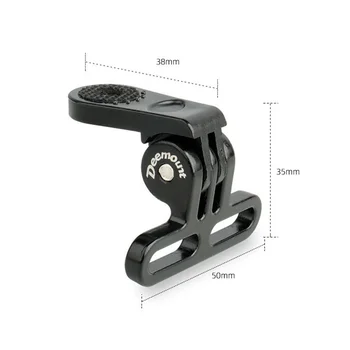 Адаптер за Прикрепване на велосипедни Фарове за Закрепване на Стълб Велосипедна Фаровете LED Притежателя Лампи Скоба Конектор Тип Камери