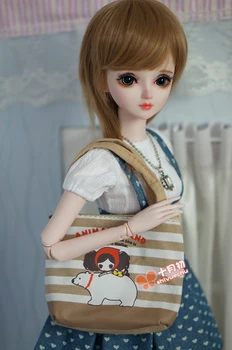 Безплатна доставка Миниатюрна стоп-моушън чанта за 1/4 1/3 BJD Azone Момоко аксесоари за кукли bjd подарък играчка за момичета игри къща