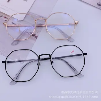 -1,0 1,5 2,0 2,5 3,0 3,5 до -6 Готови Очила за късогледство на Жените и Мъжете Извънгабаритни Очила в рамки Недалновидни Очила по рецепта