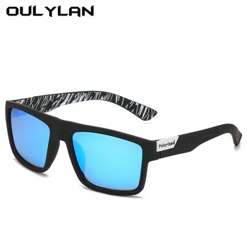 Oulylan 2022 Луксозни поляризирани слънчеви очила За мъже и жени Модни Квадратни Слънчеви очила Реколтата, очила за шофиране и риболов Нюанси UV400