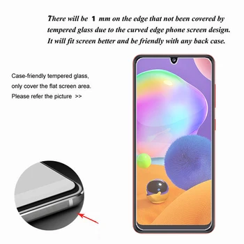 9H Закалено Стъкло За Samsung Galaxy A01 A11 A21 A31 A41 A51 A71 Предпазно Стъкло за екран M01 M11 M21 М31 M51 Калъф с защитен филм