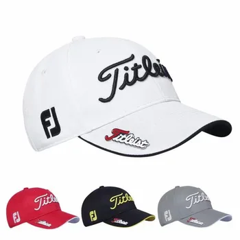 Нов стил шапки за голф, за мъже и жени регулируема дишаща солнцезащитная ежедневни шапка с бейсболкой mark доставка на 12 часа