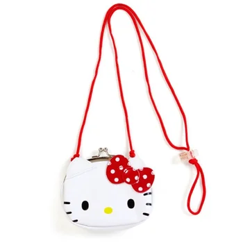 Портмоне и чанта Hello Kitty Cinnamon Dog Kuromi My Melody Мультяшная чанта-месинджър Чанта за рамо за жени Модерни портфейли