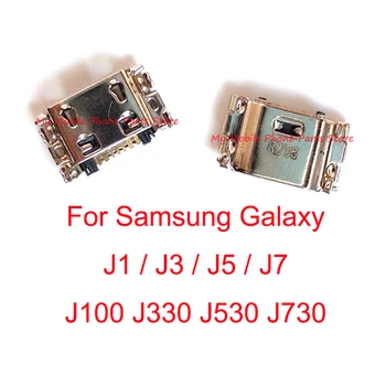 Мини-Жак за Зареждане Микро USB Конектор за Връзка с Докинг станция за Samsung Galaxy J3 J7 J5 J330 J530 J730 J1 J100 J500 J500F J700F Ремонт на Детайл