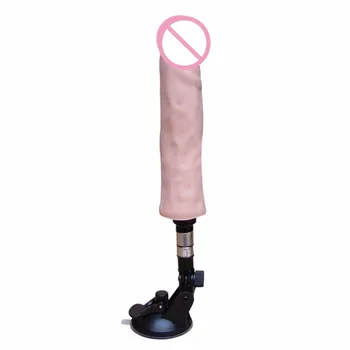Секс-машина, Аксесоари за моделиране на фалоимитатор вибратор от супер мек дължина 22 см Широчина 4,3 см Мъжки пенис секс играчки за жени, секс-член