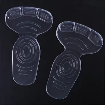 1 Чифт Меки Т-образни дръжки на висок ток Подложка Арочная подкрепа Поставяне на Ортопедични обувки и Стелки Защитник на петата за краката Възглавници за жени