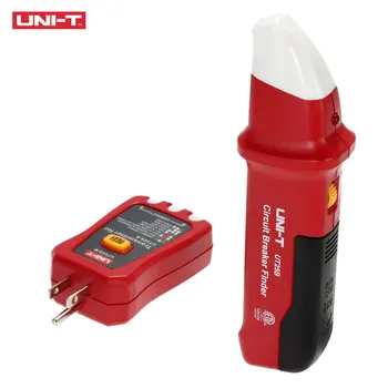UNIT UT25A Професионален Автоматичен Прекъсвач Търсещия Тестер контакти с led Индикатор на инструмента за Диагностика на електрозахранване