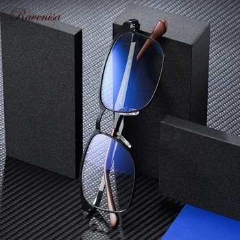 Модерно Обзавеждане с Метални Оптична Компютърна Рамка за мъжете и жените от 2020 Анти-Сини Светлинни Лещи Очила от сплав За възрастни Очила
