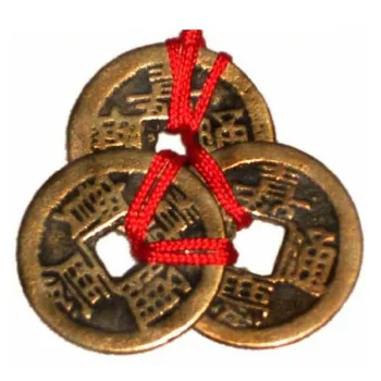 2 Комплекта От 3 Китайски Монети Фън Шуй За Богатство И Успех Щастлив Източен Император Цин Пари Античен Медальон С Най-Добри Пожелания, Подаръци