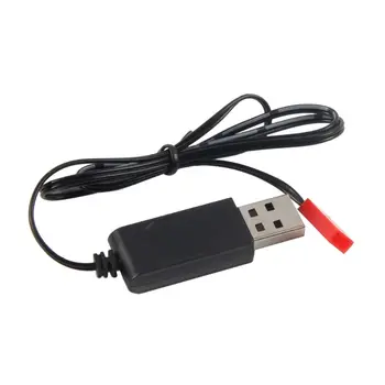 Maxmoral 3,7 В USB Кабел за зареждане на JST Включете Литиева Батерия Зарядно Устройство за дистанционно управление, Самолети, Хеликоптер Играчки Аксесоари