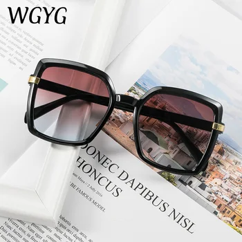 2021 нови дамски слънчеви очила с висок клас дамски слънчеви очила в ретро-квадратна рамка маркови градиентные дамски слънчеви очила