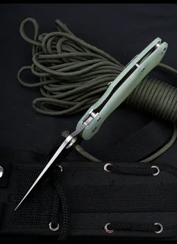 Джобен Сгъваем Нож G10 Дръжка 440c Острието Джобни Тактически Ножове За Оцеляване на Открито на Къмпинг Ловен Нож Мулти Edc Инструменти