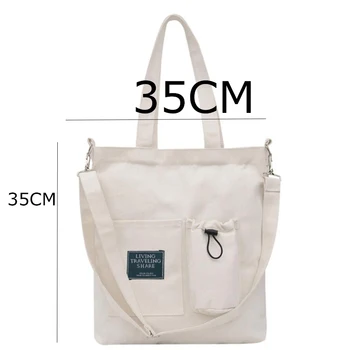 Холщовые Чанти за жените е По-Загруженная Корейската версия Чанта-тоут Топ Вдигна Нов Купувач