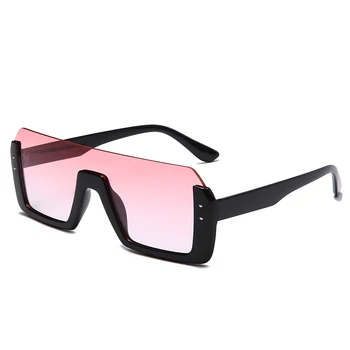 Пилотът Квадратни Слънчеви Очила за жени на Мода по-Голяма Рамка Реколта Ретро Слънчеви Очила с Унисекс Големи Очила с UV400 Gafas De Sol Mujer