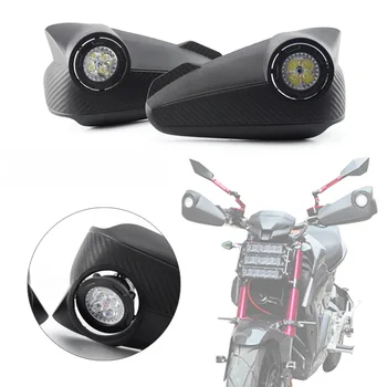 мотоциклетное цевье защита на волана с подсветка за yamaha xjr 1300 z900rs mt09 suzuki gsr 600 f800r klx 250