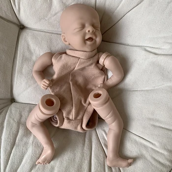 11-инчов Комплект кукли Reborn Salia с имуществена Недовършени детайли Мини-кукли с тялото