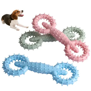 TPR Кучето Дъвче играчка е Устойчив към укусам четка за Зъби за домашни любимци Молярные Принадлежности за миене на зъбите за по-големи средни кучета Аксесоари за кученца Дропшиппинг