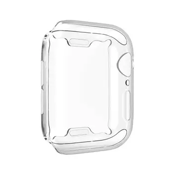Пълен Калъф За Apple Watch Серия 7 41 мм 45 мм Прозрачен Tpu Мек Протектор на Екрана Броня Рамка на Калъф За Iwatch 7