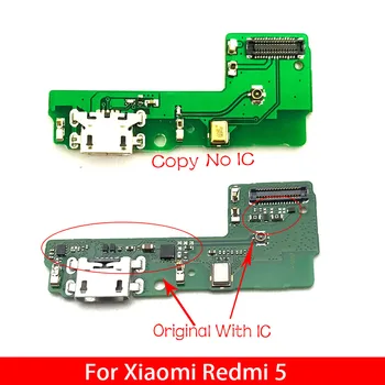 За Xiaomi Redmi 5 Micro USB Зарядно За Зареждане на Порт за Зарядно устройство Конектор Гъвкав Кабел такса