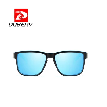 DUBERY 2020 Класически Брендовый дизайн Мъжки поляризирани слънчеви очила в рамка от КОМПЮТЪР Цветни лещи от смола Слънчеви очила с UV400 Очила за шофиране D3