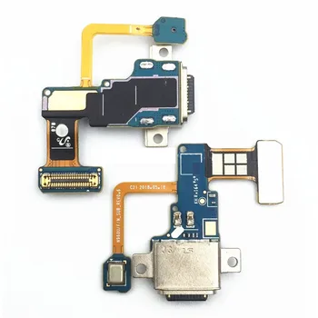 За Samsung Galaxy Note 9 N9600 N960u N960f N960n Тип-c Оригинален USB Порт За Зареждане на Зарядно Устройство Док-конектор Гъвкав Кабел