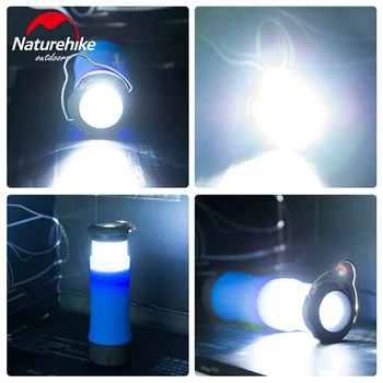 Naturehike Открит Походный Фенер CREE R2 LED Scalable Светеща led Лампа Преносим Фенер Палатка Лампа с 3 Режима на Работа
