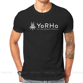 Nier Replicant Yonah Kaine Детска тениска за мъже YoRHa с кръгла яка от чист памук Тениска хип-хоп Подарък облекло за работа на открито дрехи 6XL