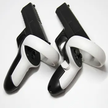 Игра пистолет VR за ръководителите на Oculus Quest 2 Аксесоари Калъф Подобрен геймплей FPS е Съвместим с играта Пистолет Камшик VR