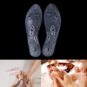 Магнитна Терапия Магнитната Масажни Стелки За Краката Мъжки/ Дамски Обувки Невидими Уплътнения