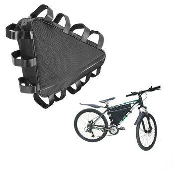 Планински Велосипед Триъгълник Литиево-Йонна Батерия, Чанта За Съхранение Електрически Велосипед Литиева Батерия Триъгълник Чанта За Батерии Противоударная Защитно покритие