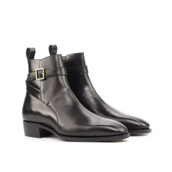 2021 Есен и зима Нов мъжки модерен високи ботуши с остри пръсти от изкуствена кожа Модни стоки Универсални Горещи продажба на Мъжки обувки 8KH313