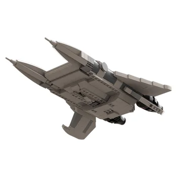 Космически Изтребител Военни Строителни Блокове Модел на Колекция от филми на Бък Роджърс Космически кораб Buildmoc Тухли САМ Самолет Играчки, Детски подаръци