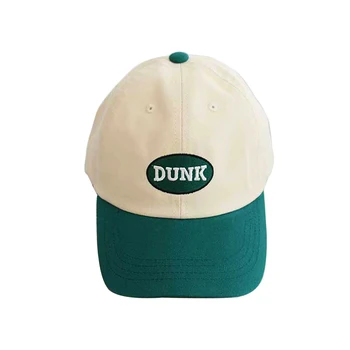 ПОТАПЯМ Бродерия Мъжка бейзболна шапка възстановяване на предишното положение Kpop Хип-хоп Лятна шапка Флуоресцентно Зелено памук Дамски Памучен шапка шапка от слънцето BQM075