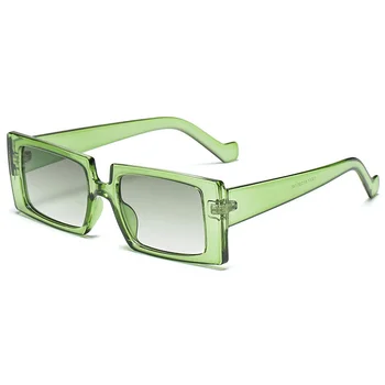 Корпоративна дизайн Квадратни слънчеви очила За жени на Пътуване Наклон Реколта нюанси Слънчеви Очила Дамско Огледало Модерни розови очила-де-Сол
