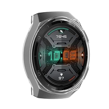 Защитен калъф за Huawei Watch GT 2Д GT2E GT2 GT 2 46 мм 42 мм Прозрачна Мека Фина Защитно покритие TPU Броня Аксесоари за умни часа
