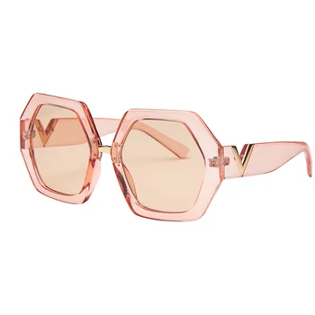 2022 Луксозни Квадратни слънчеви очила Дамски Модни очила Класически Маркови дизайнерски Ретро Слънчеви очила Дамски секси очила с Унисекс нюанси