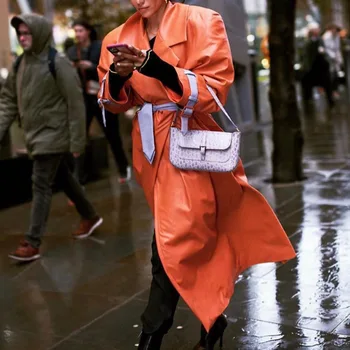 Класически Модната марка Висококачествени кожени дамски чанти, Дамски чанта чанта за подмишниците Чанта на рамото Женствена чанта