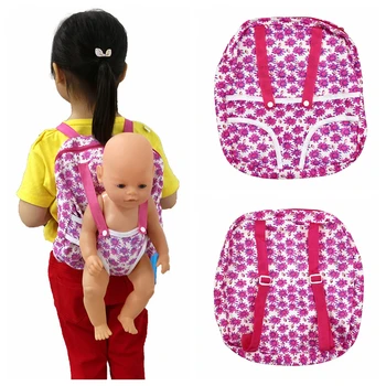 Търговия на едро с Детски Раница и Спален Чувал за носене на Кукли За 43 см Детски Кукли Образователни Играчки Раница Аксесоари За кукли