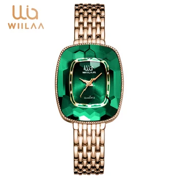 WIILAA Луксозна марка Дамски Кварцов часовник Творчески Уникални Дамски Ръчни Часовници за Montre Femme 2021 Дамски часовници relogio feminino