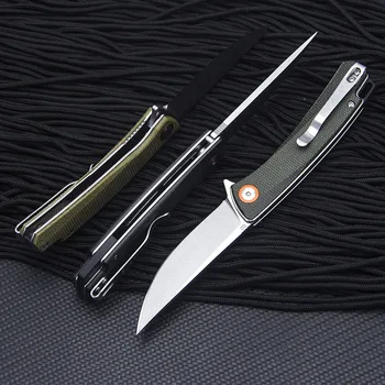 TUNAFIRE GT959 Сгъваеми Джобни Ножове Бельо Дръжка D2 Стоманен Нож За Оцеляване на Открито EDC Инструмент сачмен лагер Мулти Походный Нож